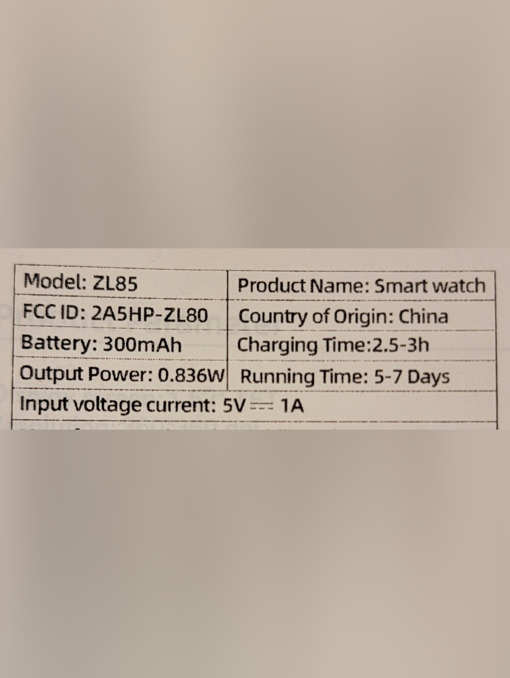 Smart Watch With Sports Band IOS & Android Compability - Picture 4 of 4